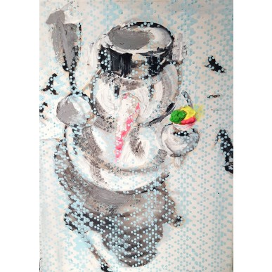 obrázek Xénia Hoffmeisterová - Sněhulák se zmrzlinou