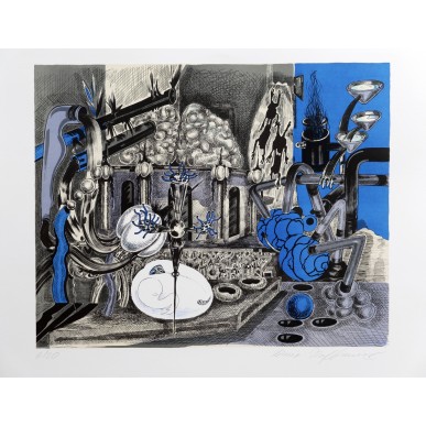obrázek Xénia Hoffmeisterová - V modři