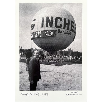 obrázek Václav Chochola - Kamil Lhoták s balónem