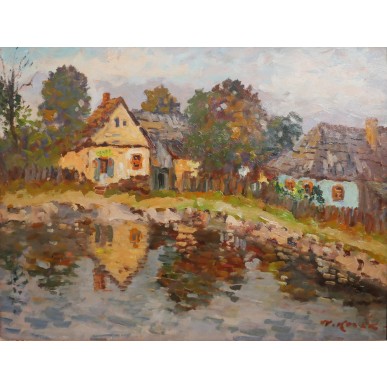obrázek Václav Kozák - Chalupy u rybníka